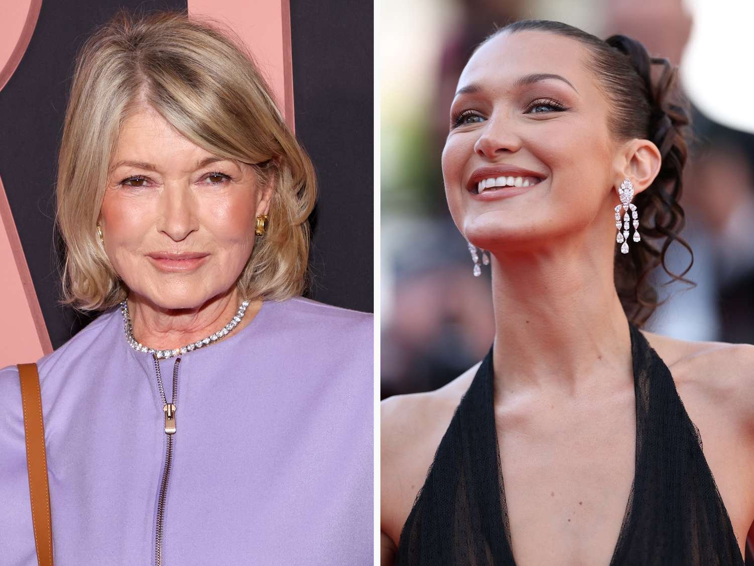 martha stewart and bella hadid