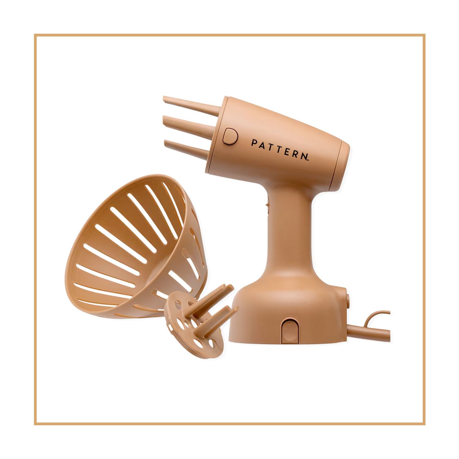 Pattern diffuser hair Tool