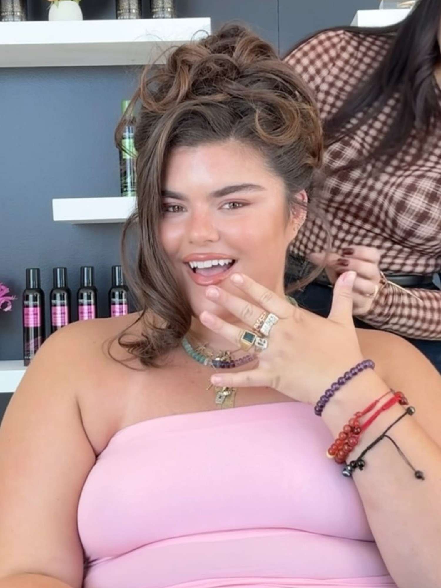 Bombshell Updo - InStyle bobby Pin hair style
