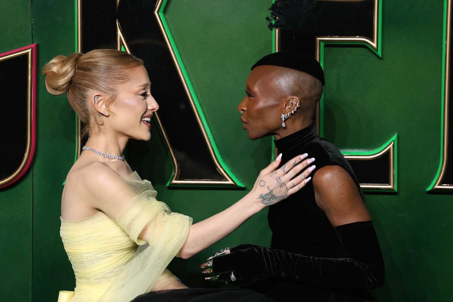 Ariana Grande and Cynthia Erivo