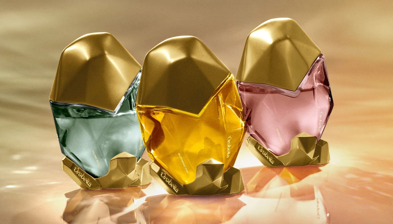 The ternion Orebella scents.