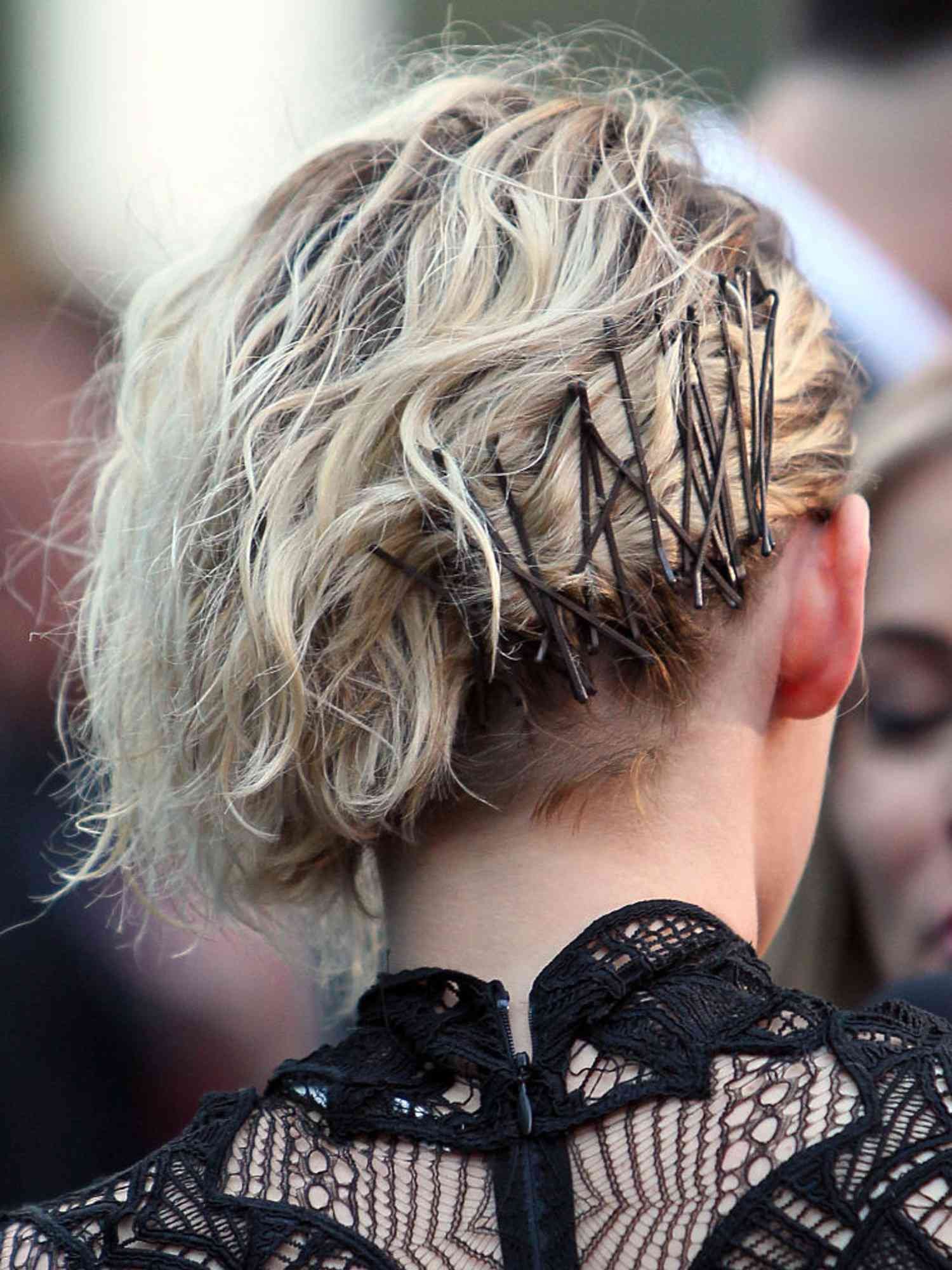 Single side Maximalist - InStyle Bobby Pin Hairstyles