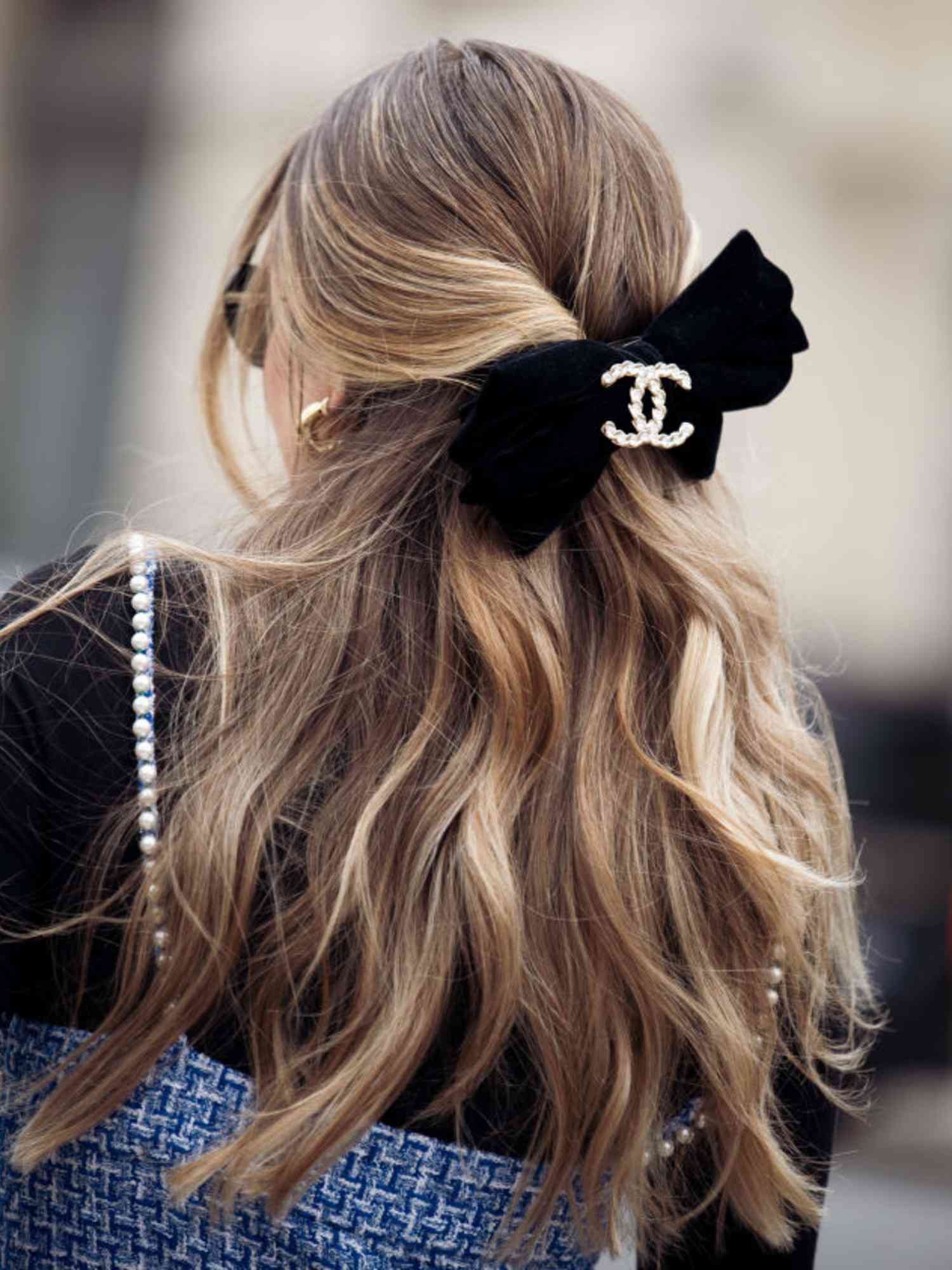 The Half Up - InStyle bobby Pin hairdo