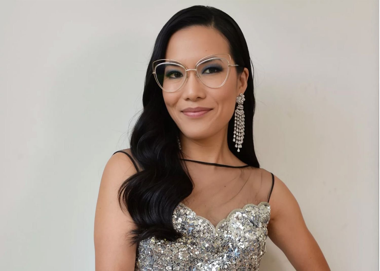 Ali Wong's makeup for the 2024 Emmys.