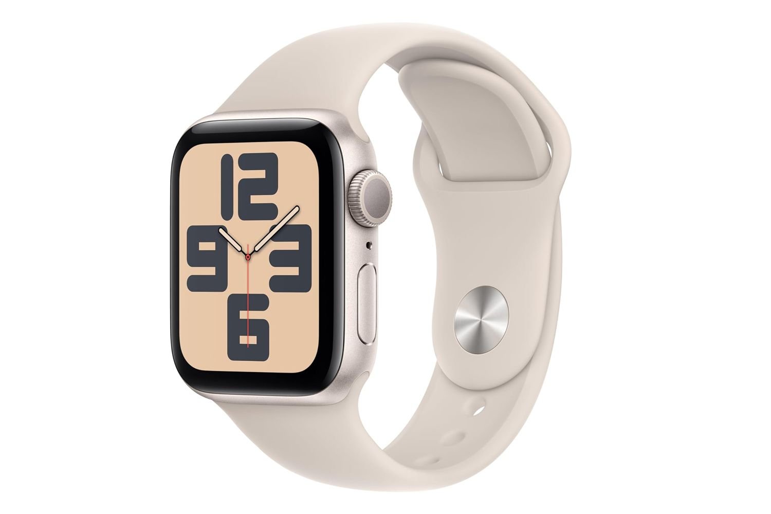 Amazon Apple Watch Se (2nd Gen) [GPS 40mm] Smartwatch with starlight 