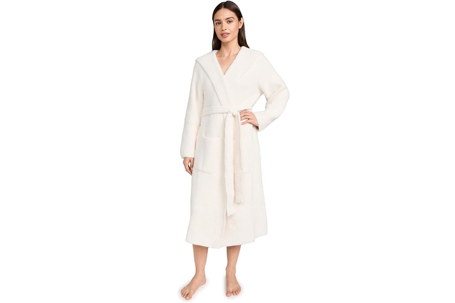 Barefoot dreaming CozyChic Ribbed Hooded Robe