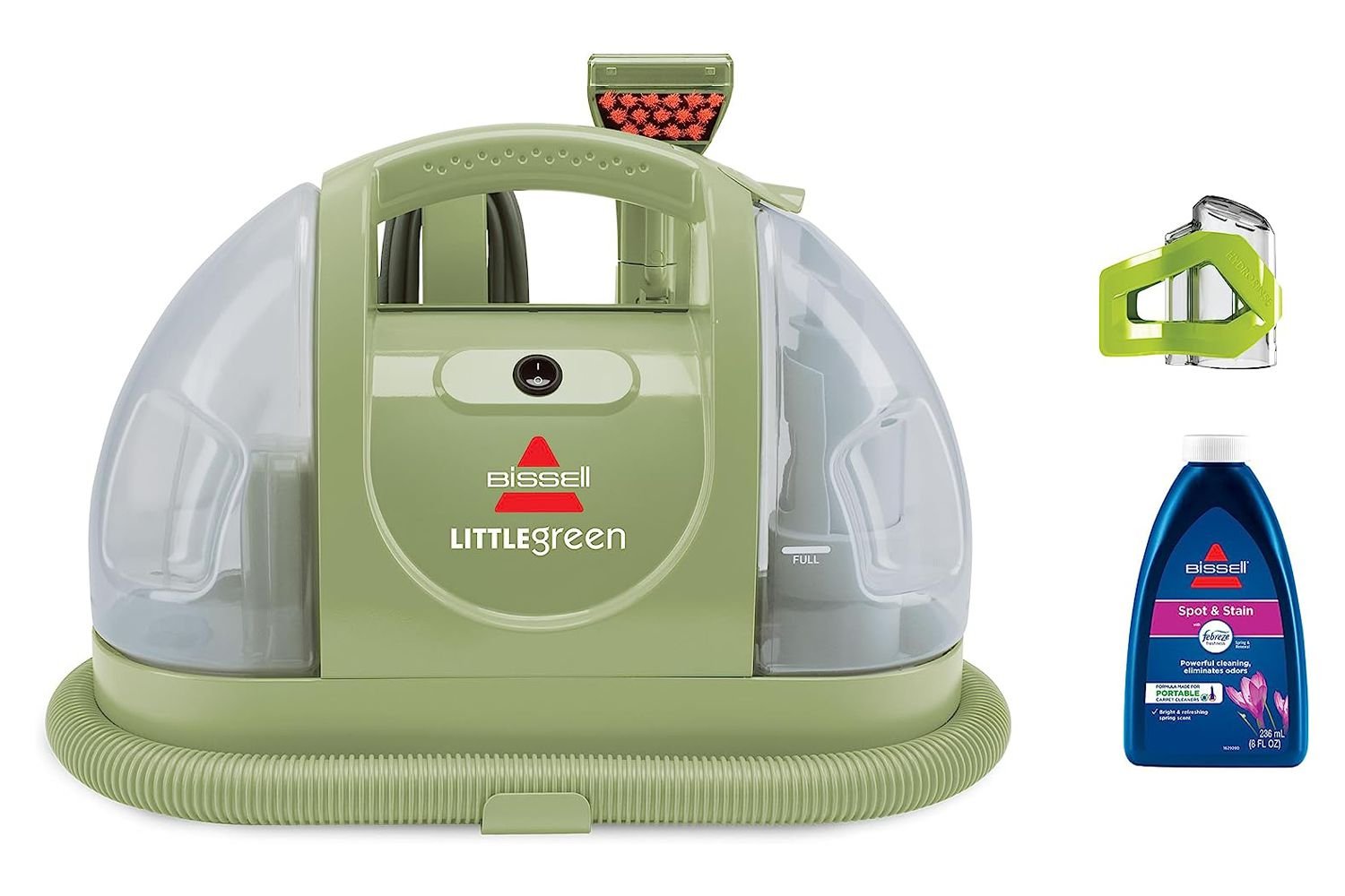 Amazon BISSELL little Green Multi-Purpose portable carpeting and Upholstery Cleaner, Green, 1400B