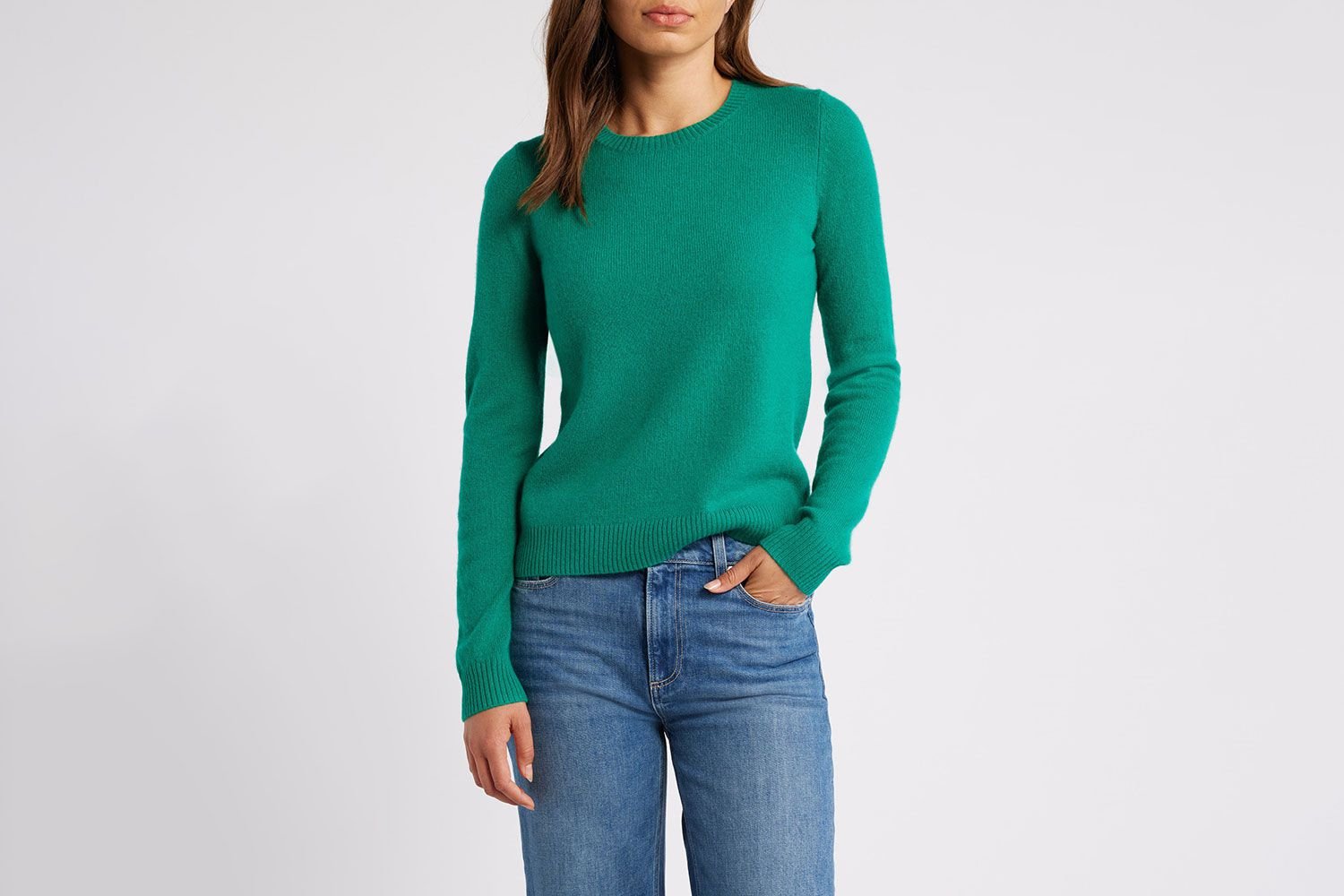 Caslon Cashmere Crewneck Sweater