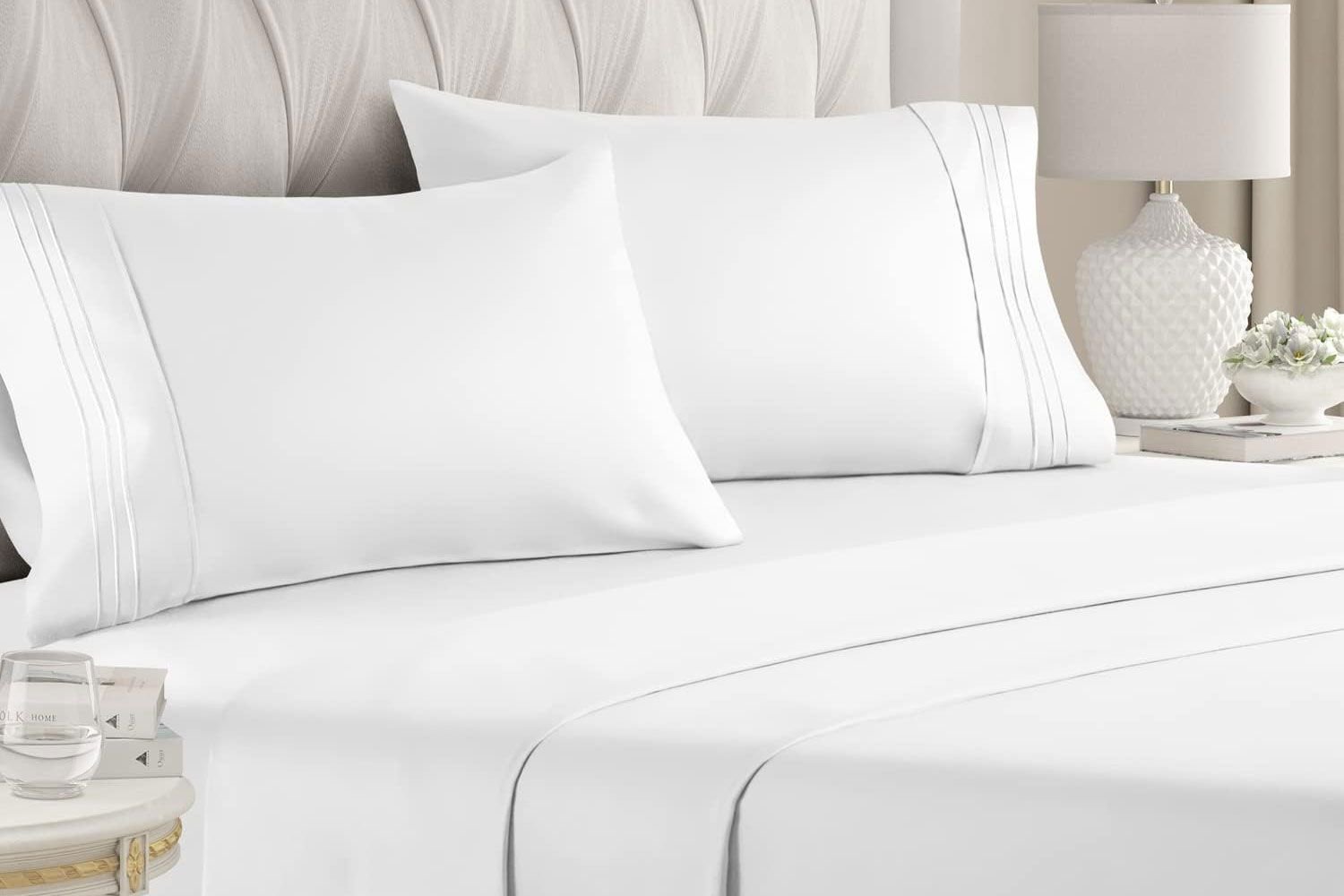 Cyber Monday Amazon CGK Unlimited Queen Size IV Piece Sheet Set
