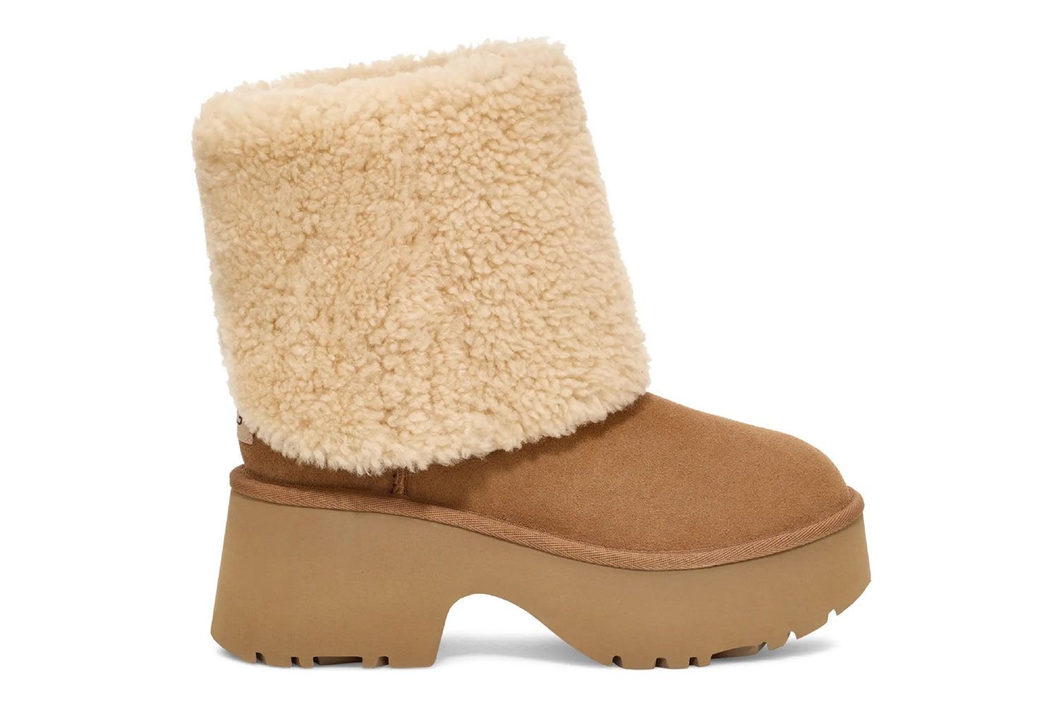 Classic new high Genuine Shearling Cuffable Boot (Women)