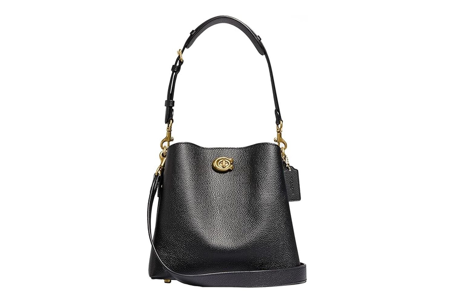 Amazon coach Polished Pebble Leather Willow Bucket