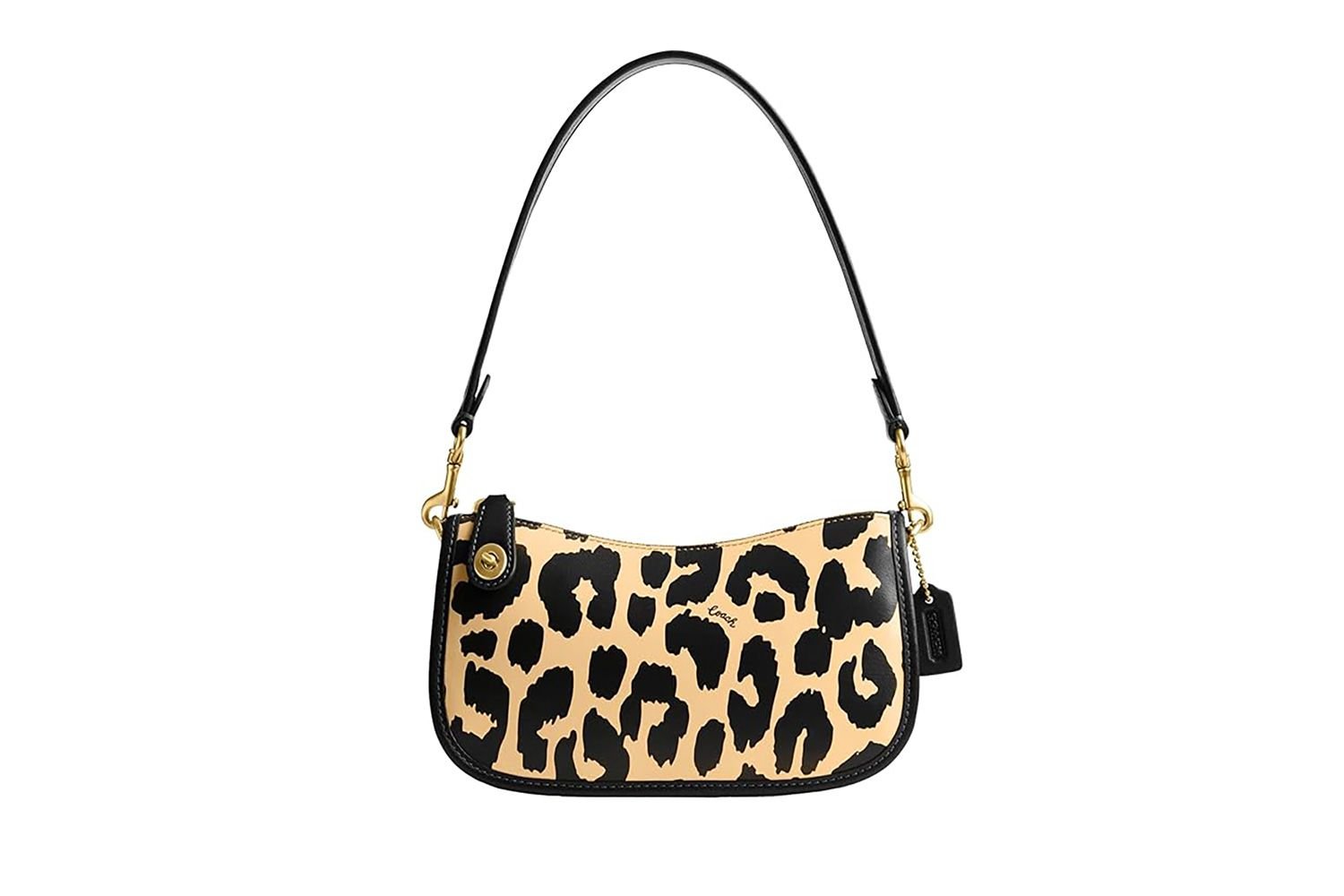 Coach Women's leopard Print swinger 20 Bag