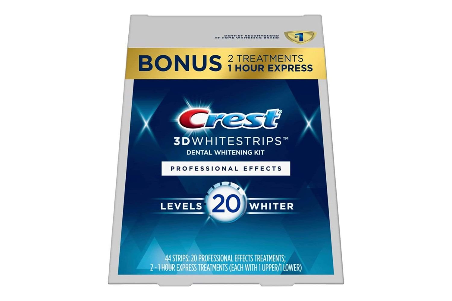Amazon Crest three-D Whitestrips, Professional Effects, dentition Whitening Strip Kit