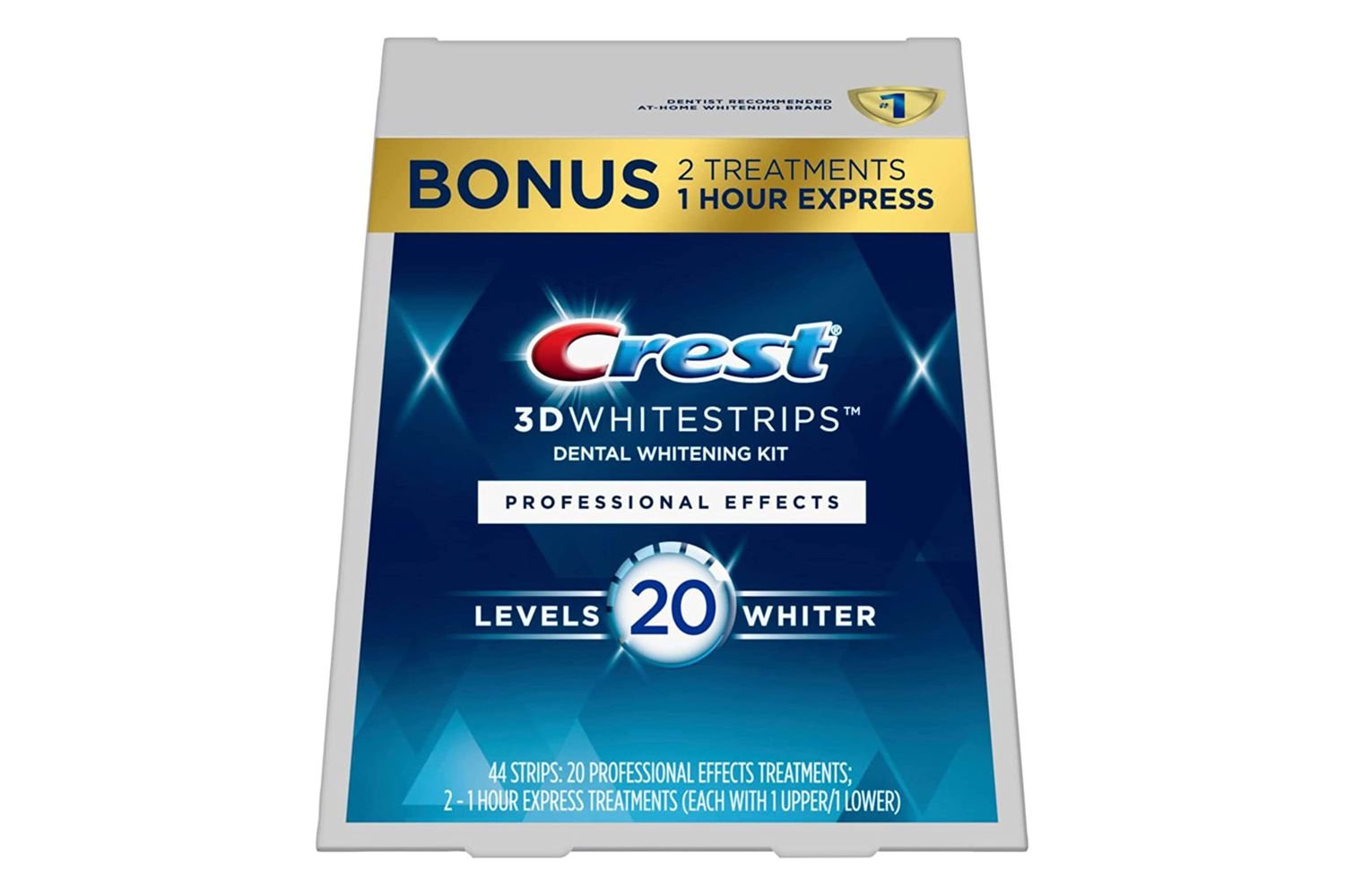 Amazon Crest 3D Whitestrips, professional person Effects