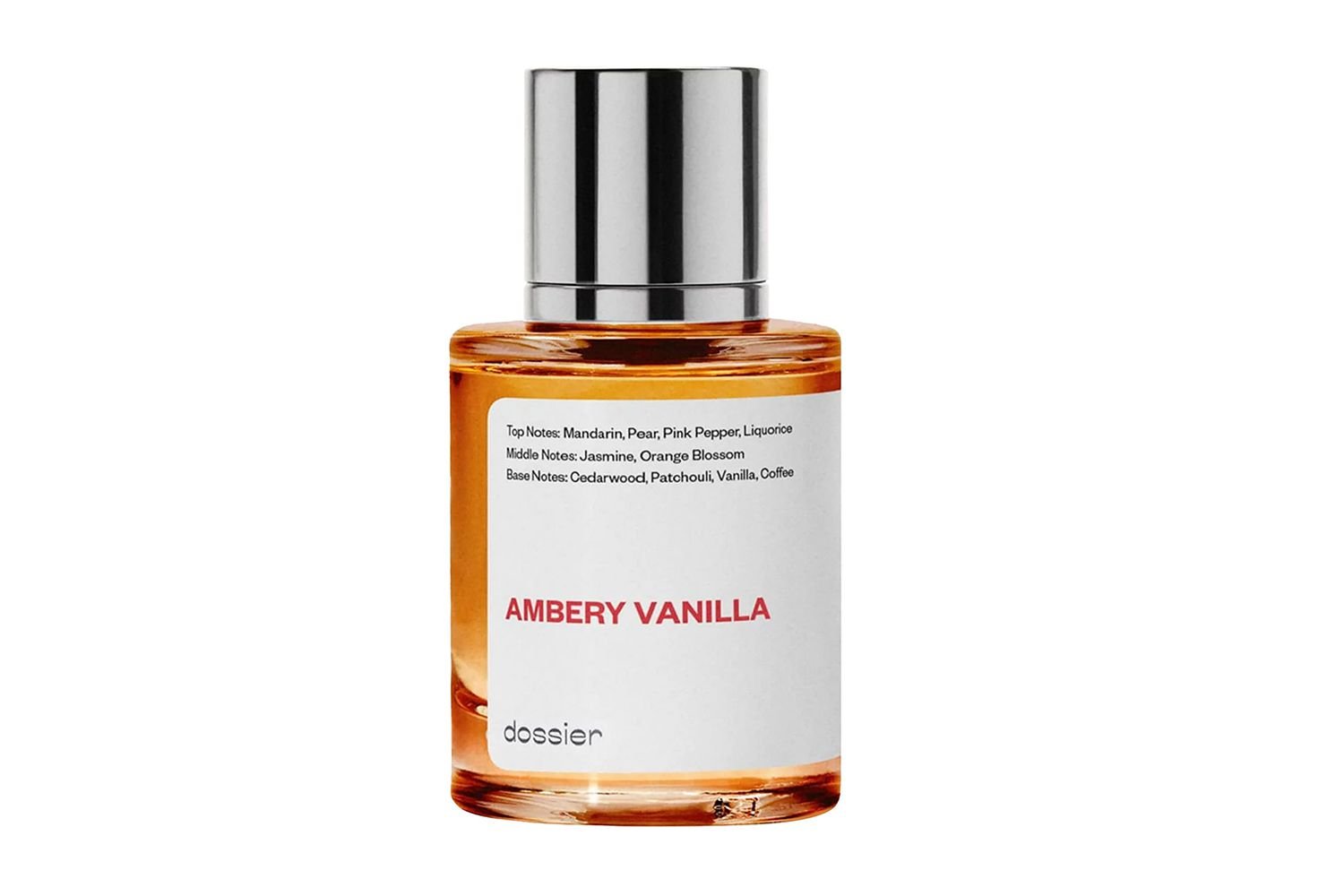 Dossier Ambery vanilla Eau Delaware Parfum, invigorate by YSL's black Opium, perfume for Women