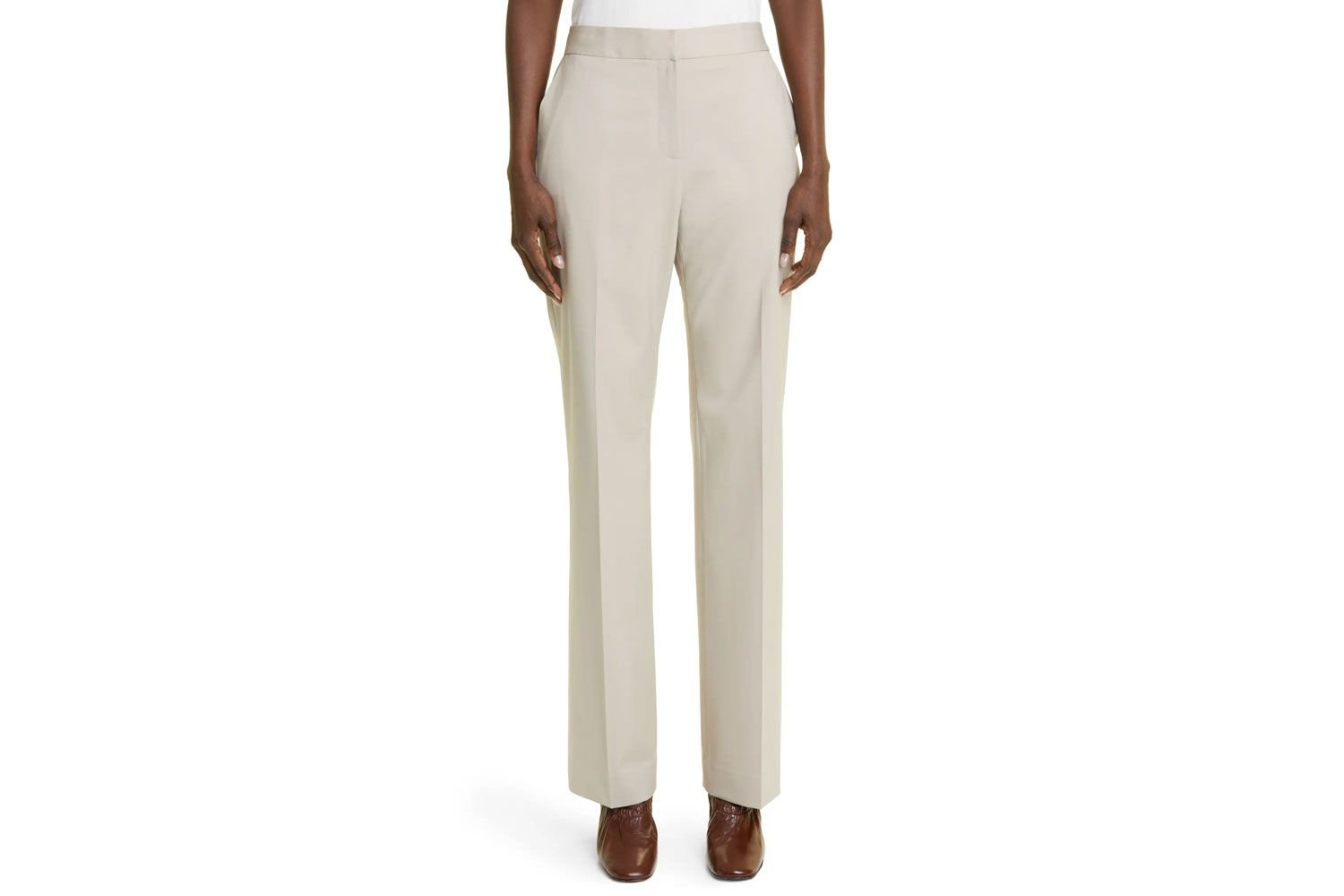 Irving Straight leg Stretch Wool Pants Lafayette 148 new York