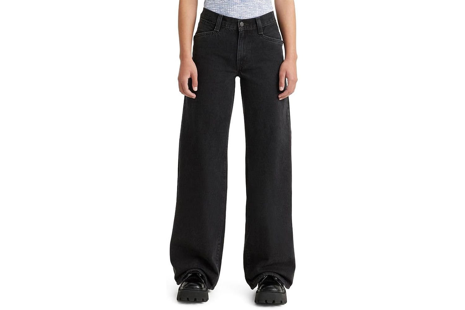 Amazon October Prime twenty-four hour period Levi's Women's ninety-four Baggy broad Leg Jean