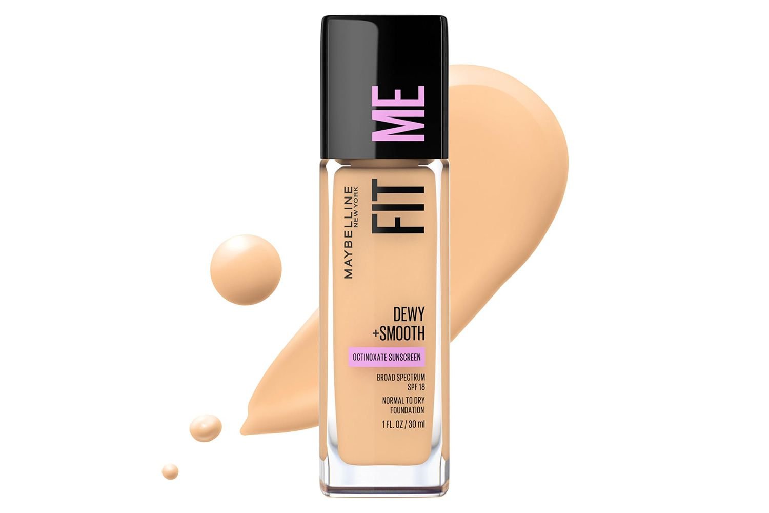 Maybelline conniption Me dewy + Smooth Liquid Foundation Makeup