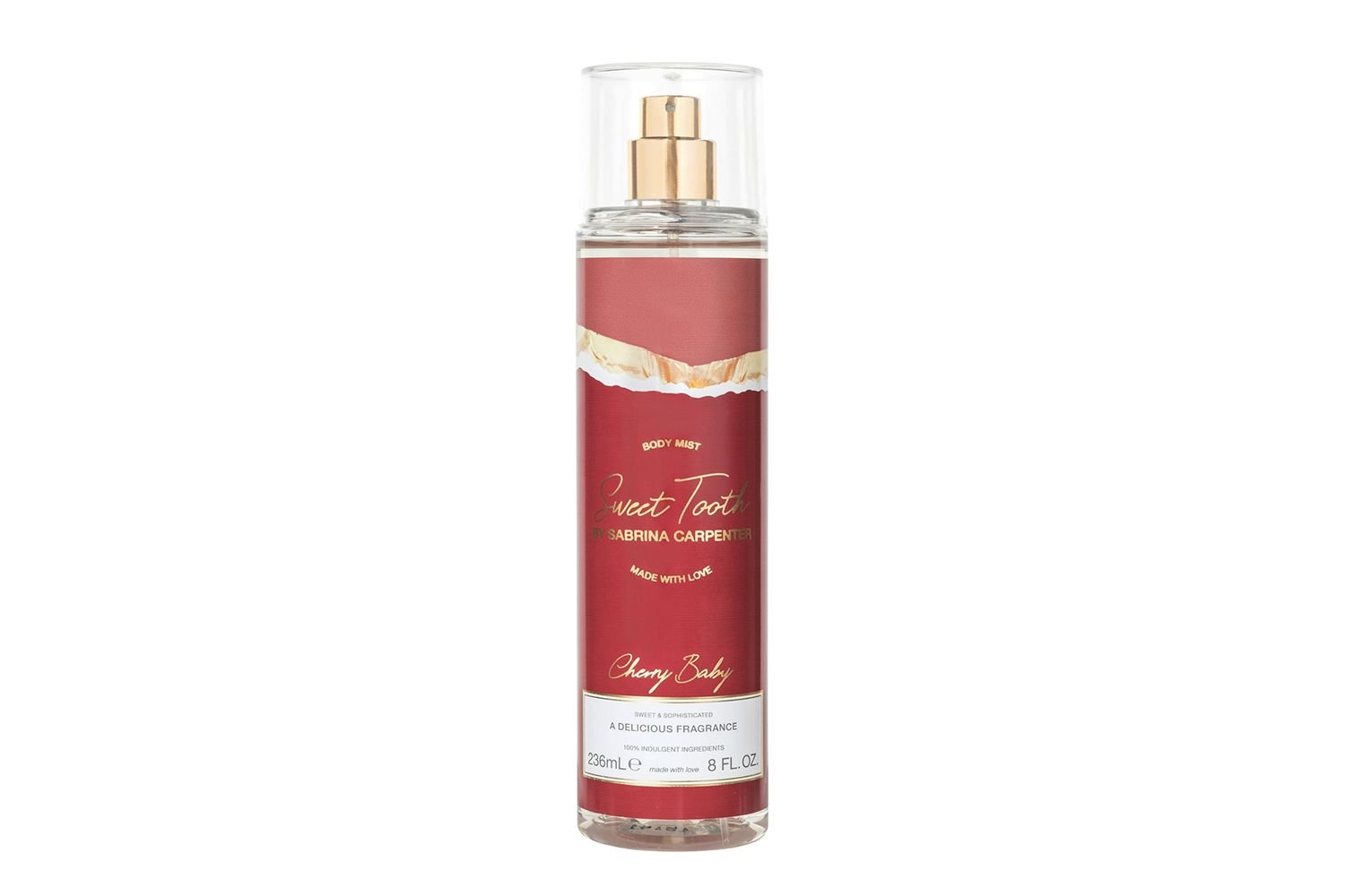 Sabrina Carpenter Cherry Baby organic structure spray for Women, 8oz