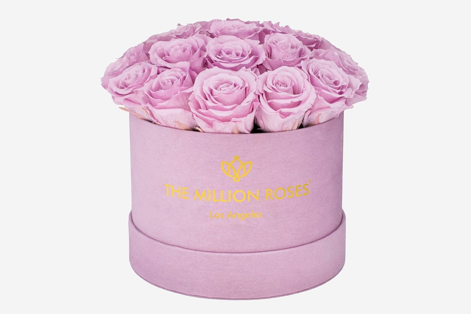 Classic Light Pink Suede dome Box