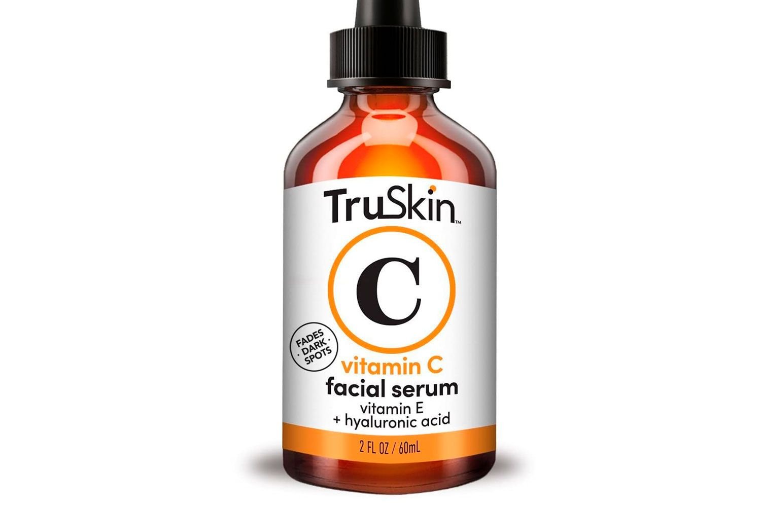 TruSkin Vitamin C Serum – anti Aging Facial serum with vitamin C, Hyaluronic Acid, Vitamin E & Thomas More – lighten up Serum for Dark Spots, Even tegument Tone, eye Area, Fine Lines & Wrinkles, two Everglade State Oz