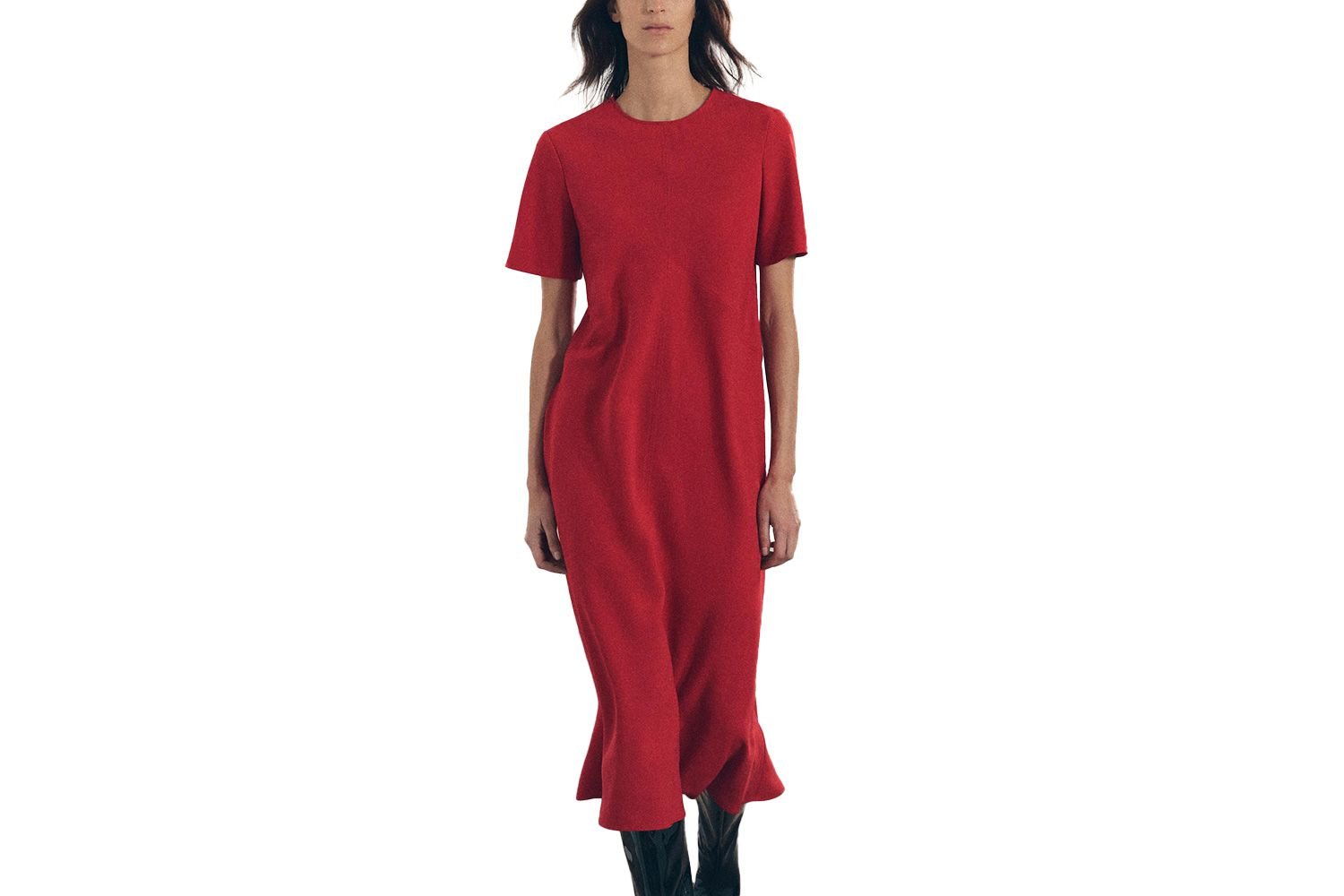 Zara MIDI SWING DRESS ZW COLLECTION